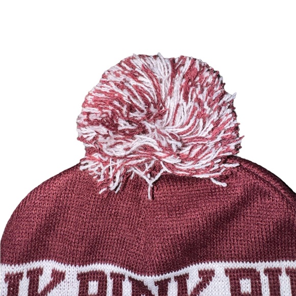 Pink by Victoria’s Secret Burgundy Beanie‎ - Picture 3 of 3